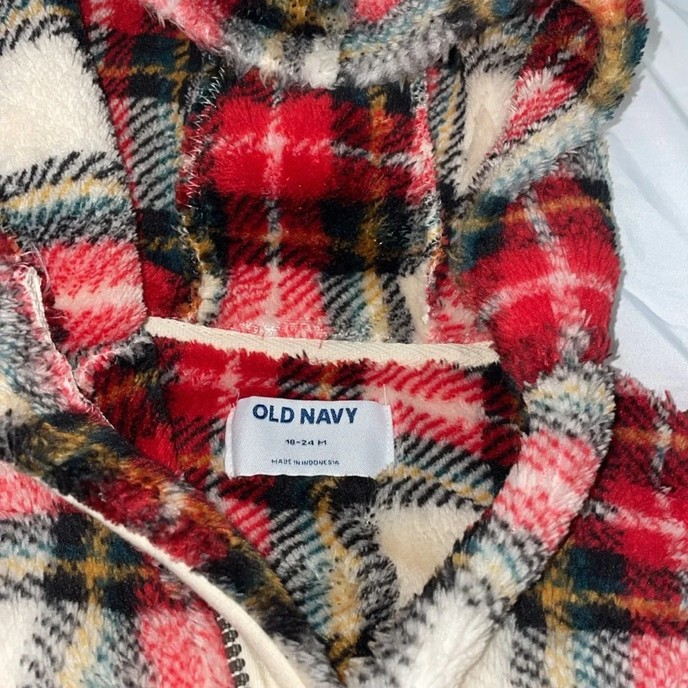 Old Navy Fleecy Jacket with Hood